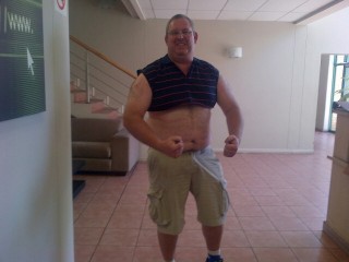 I hope you are all ready for the latest fashion trend.  Thank you Jason for being such a willing model.